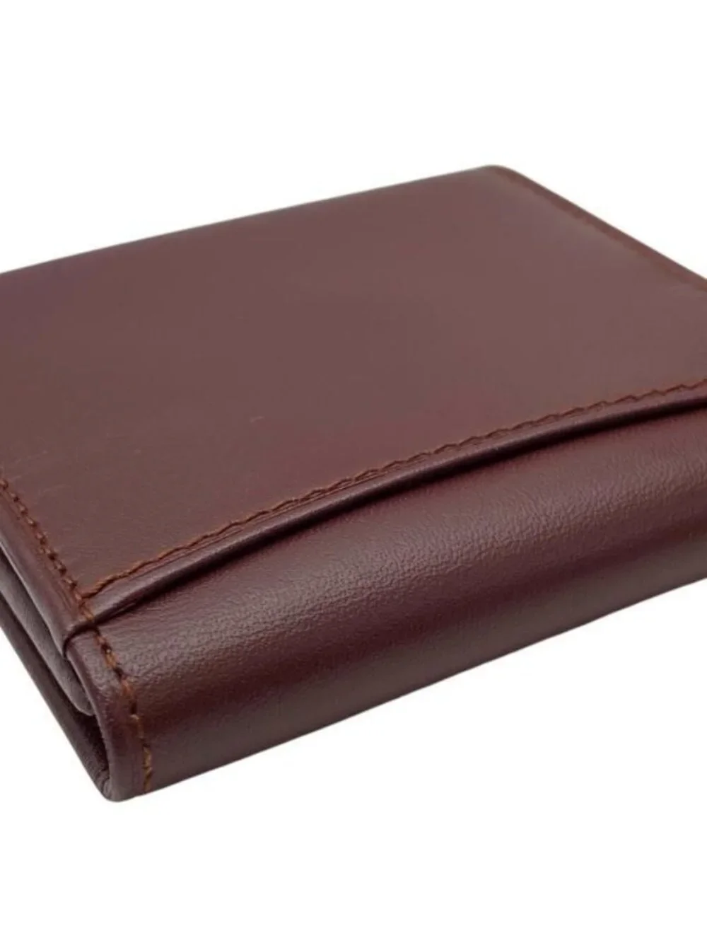 Cartier Must Line Coin Case Compact Wallet Mini Square Logo